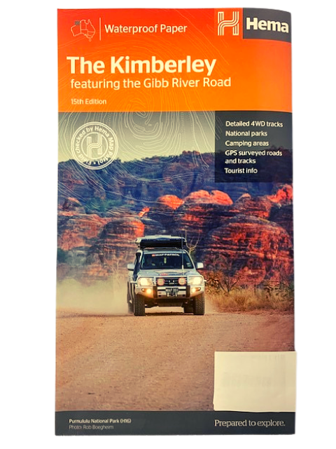 Kimberley Map – WA Visitor Centre Shop | Souvenirs, Apparel, Maps & more