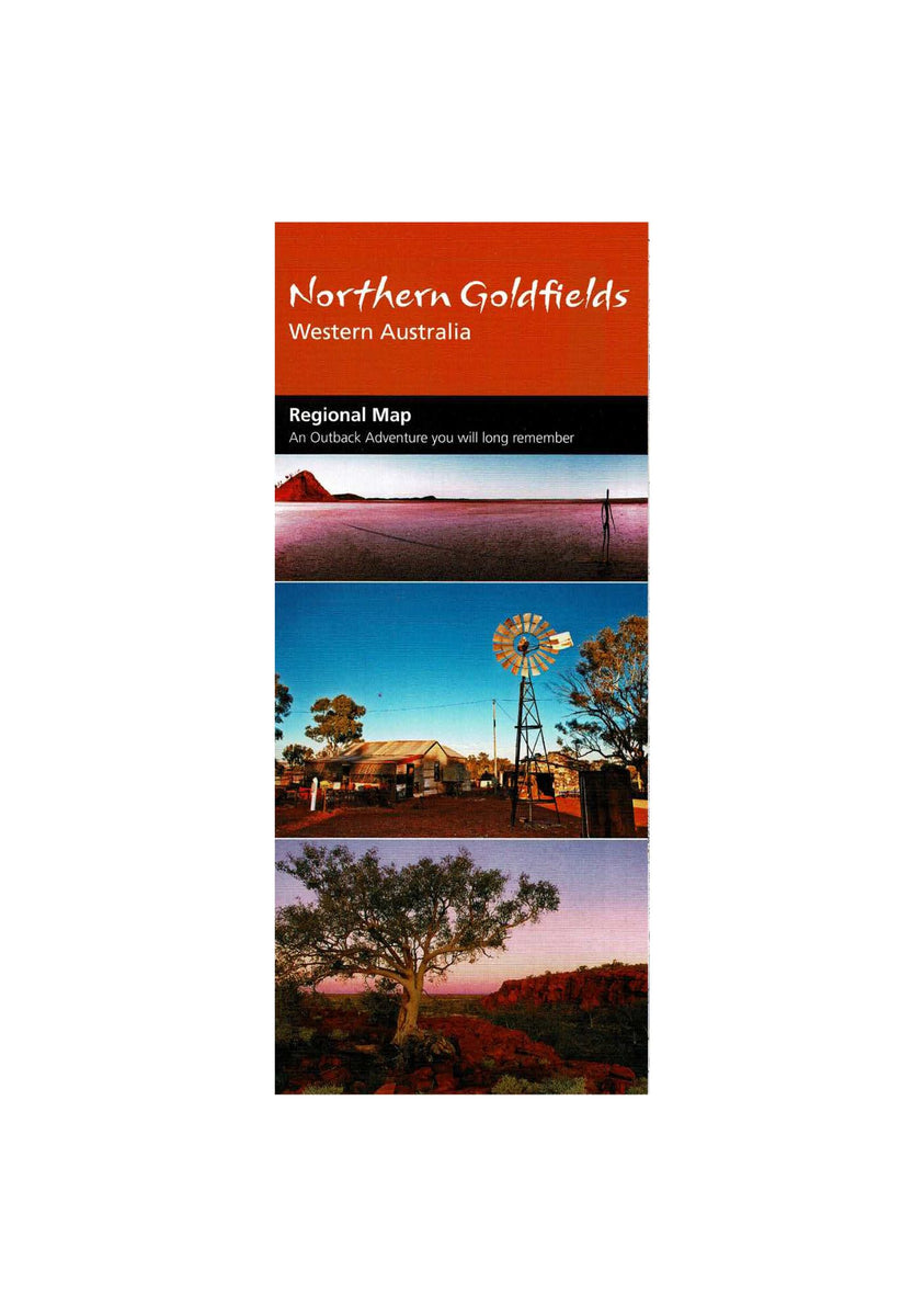 Northern Goldfields Map – WA Visitor Centre Shop | Souvenirs, Apparel ...