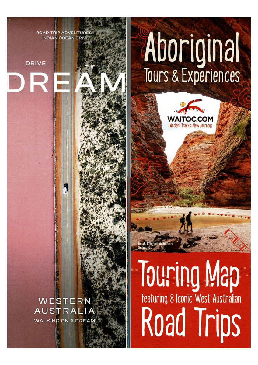 Touring Map of WA – WA Visitor Centre Shop | Souvenirs, Apparel, Maps ...