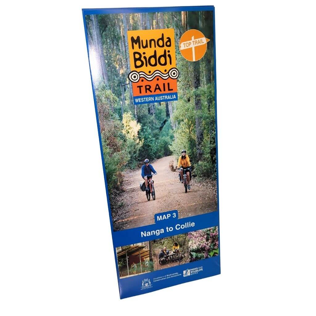 Munda Biddi Map #3 – WA Visitor Centre Shop | Souvenirs, Apparel, Maps ...